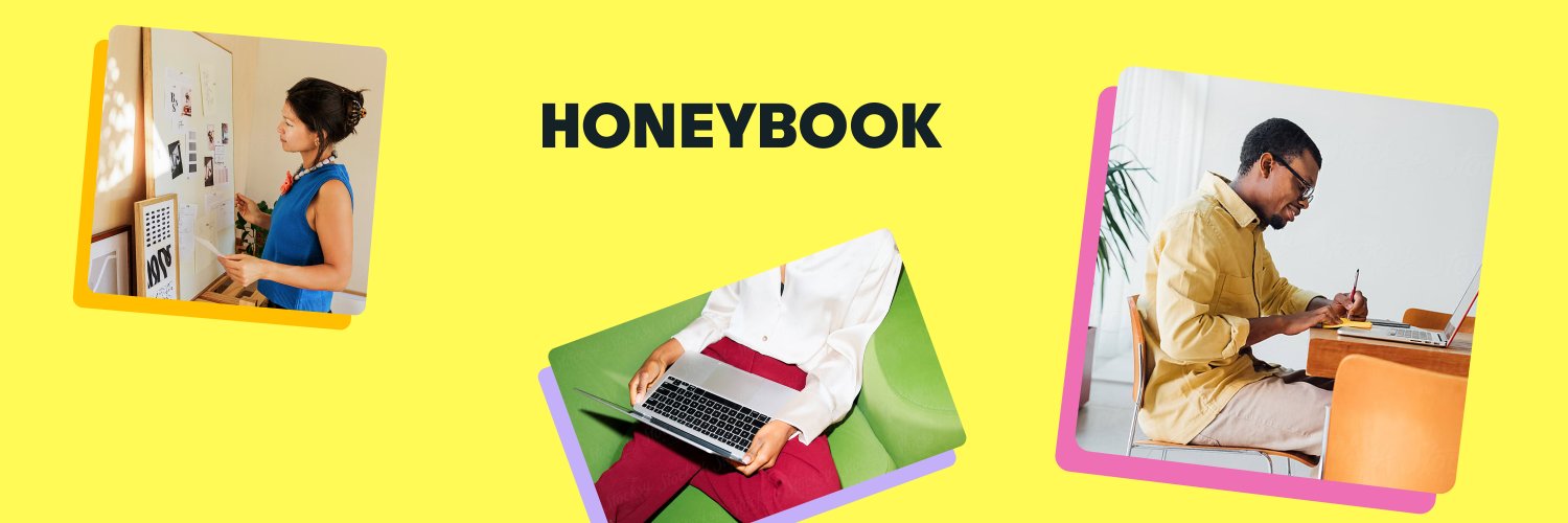 honeybook's profile banner image
