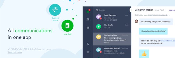 JivoChat Profile Banner