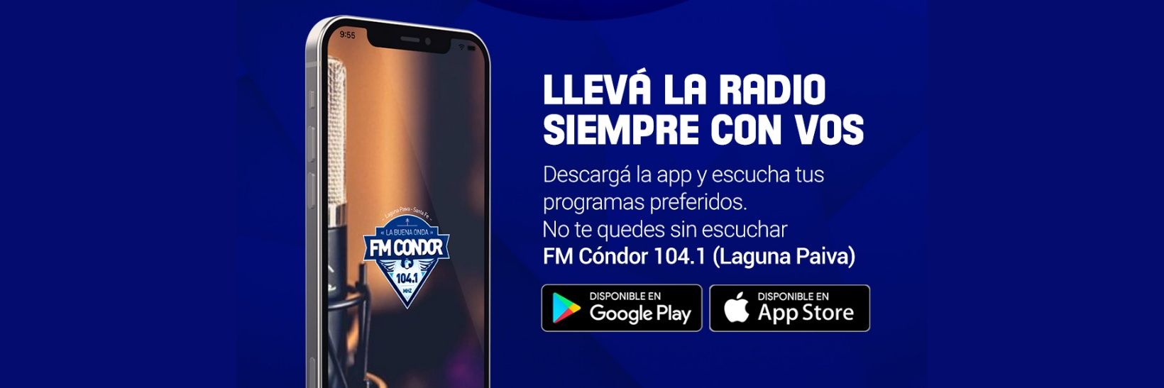 FM Condor 104.1 banner