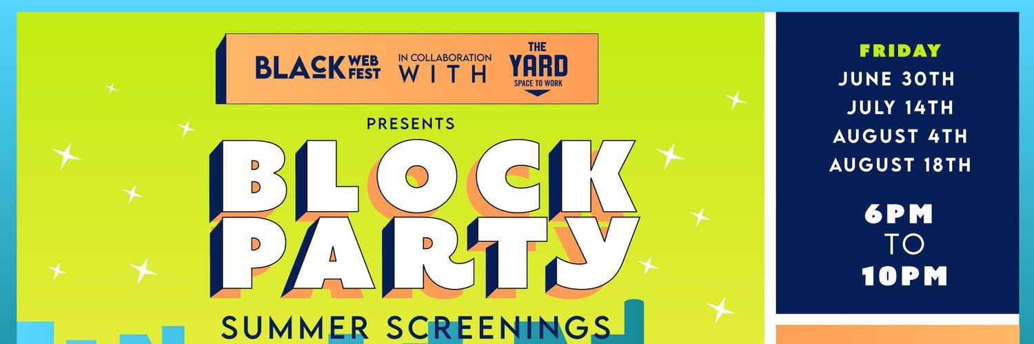 Black Web Fest banner