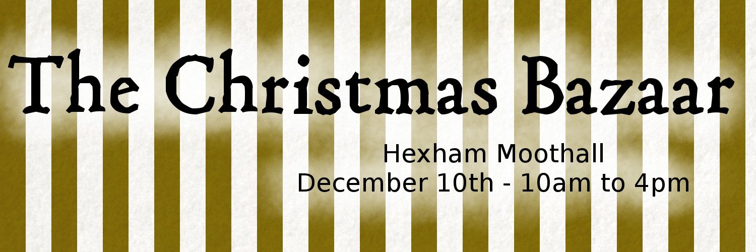 Hexham Bazaar banner