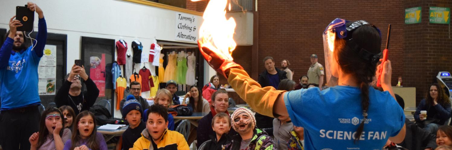 Science North TBay banner