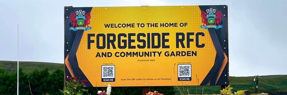 Forgeside Rugby Club banner
