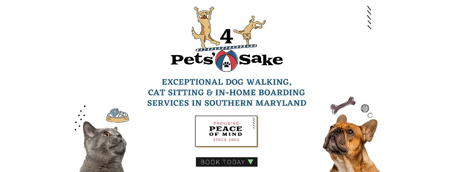 4 Pets' Sake Pet Care banner