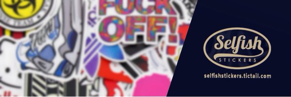 Selfish Stickers™ Profile Banner