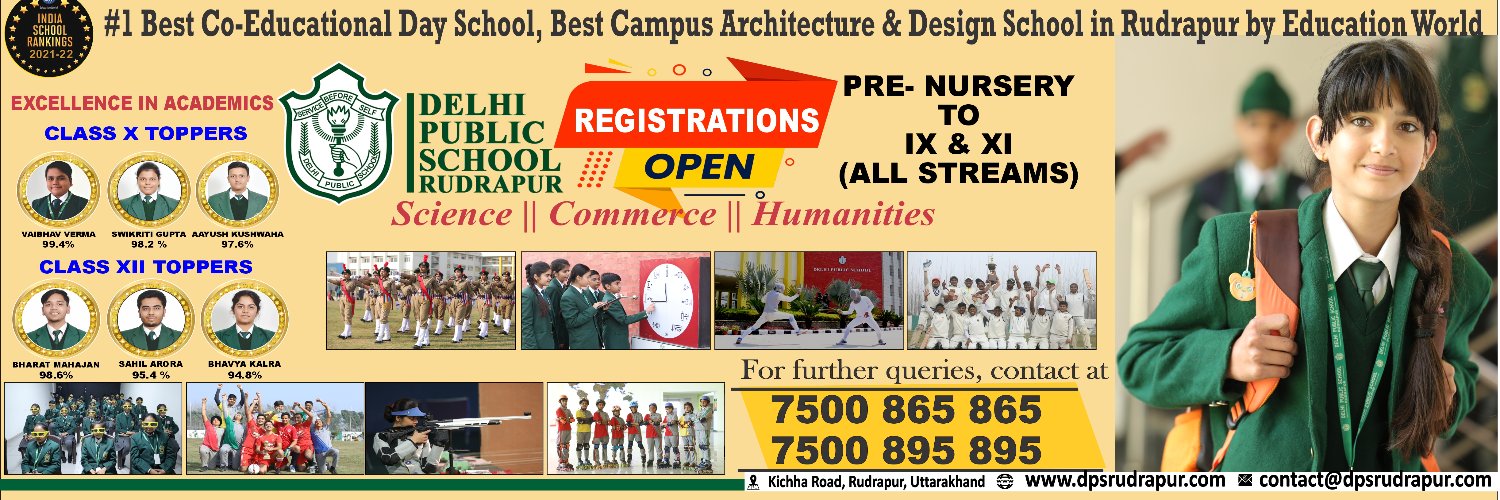 DPS Rudrapur banner