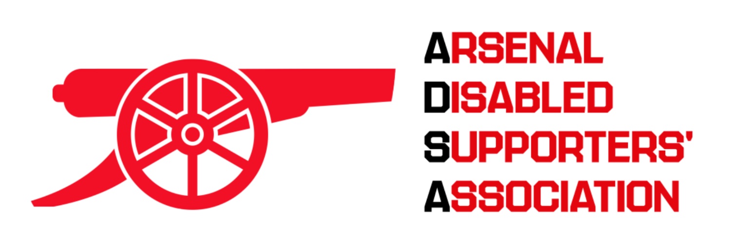 Arsenal Disabled Supporters' Association banner