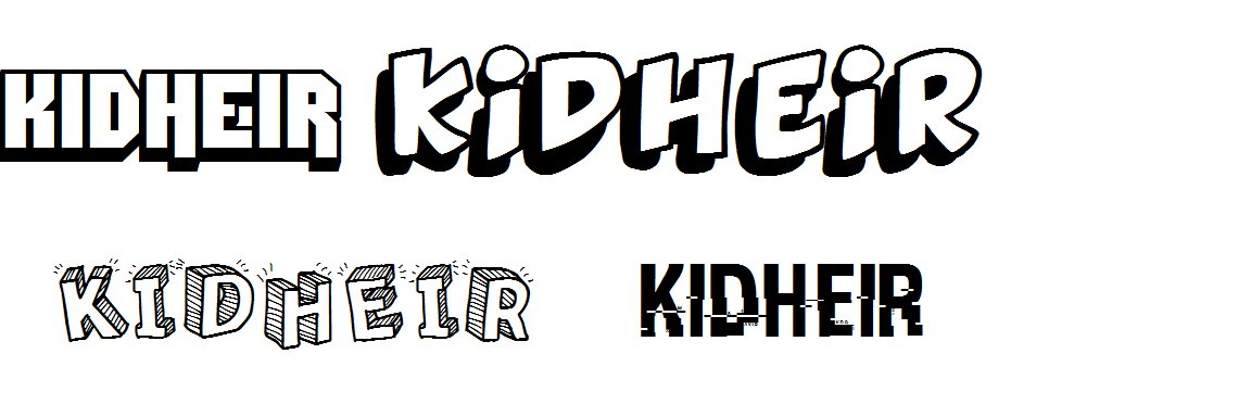 kidheir's profile banner image