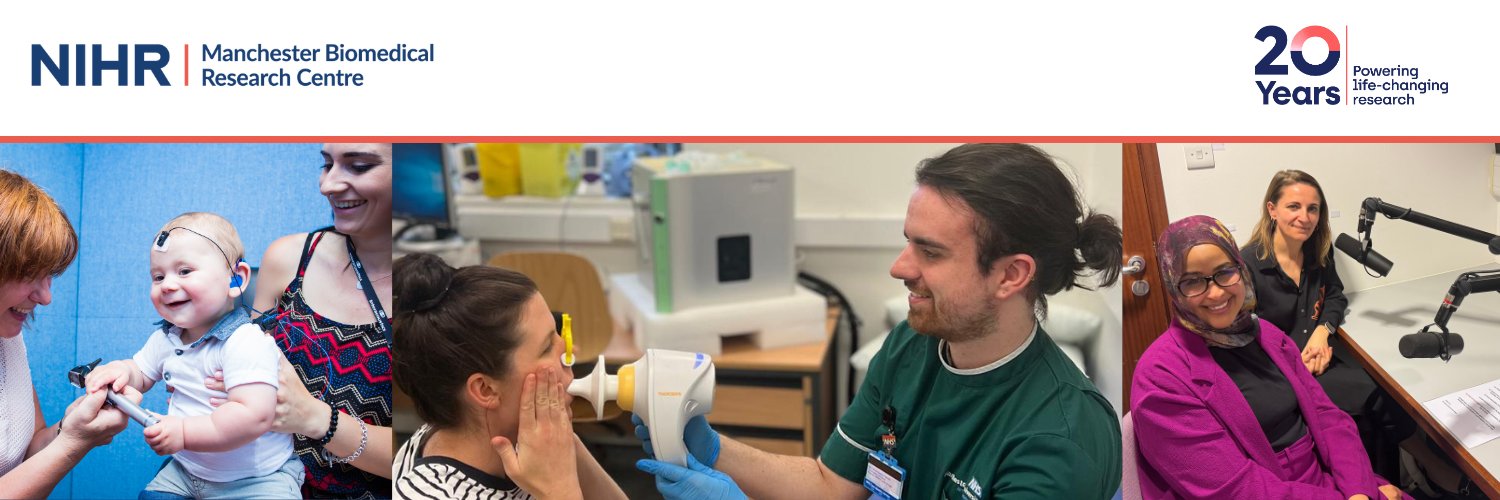NIHR Manchester Biomedical Research Centre banner