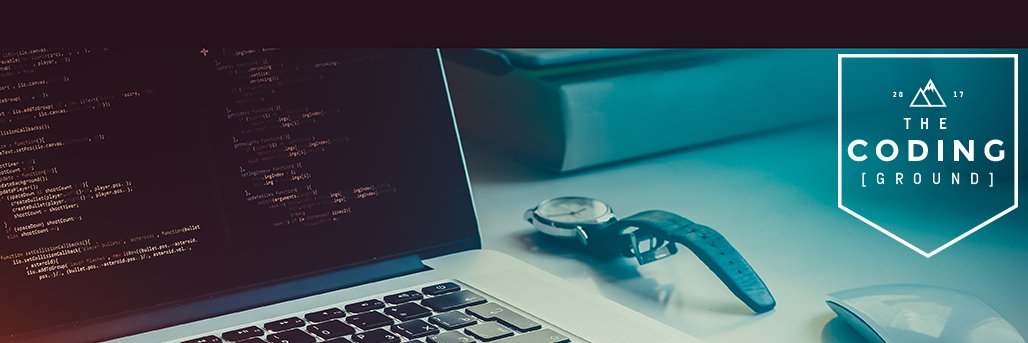 The Coding Ground banner