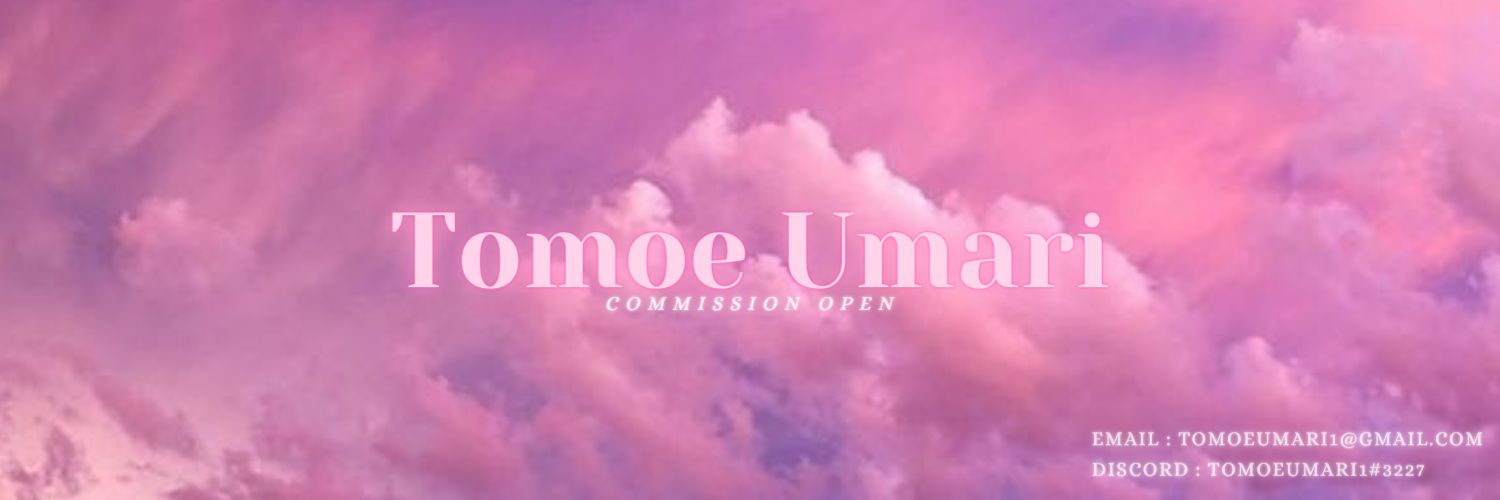 Tomoe Umari || EN Vtuber banner