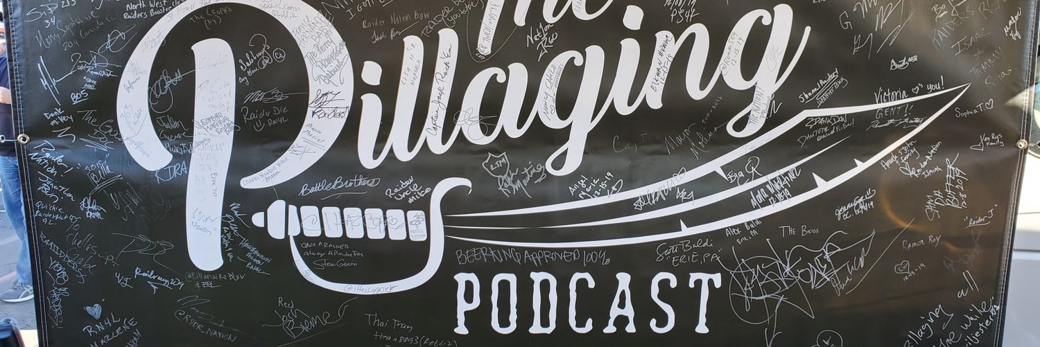 The Pillaging Podcast banner