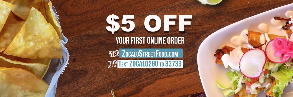 Zócalo Street Food banner