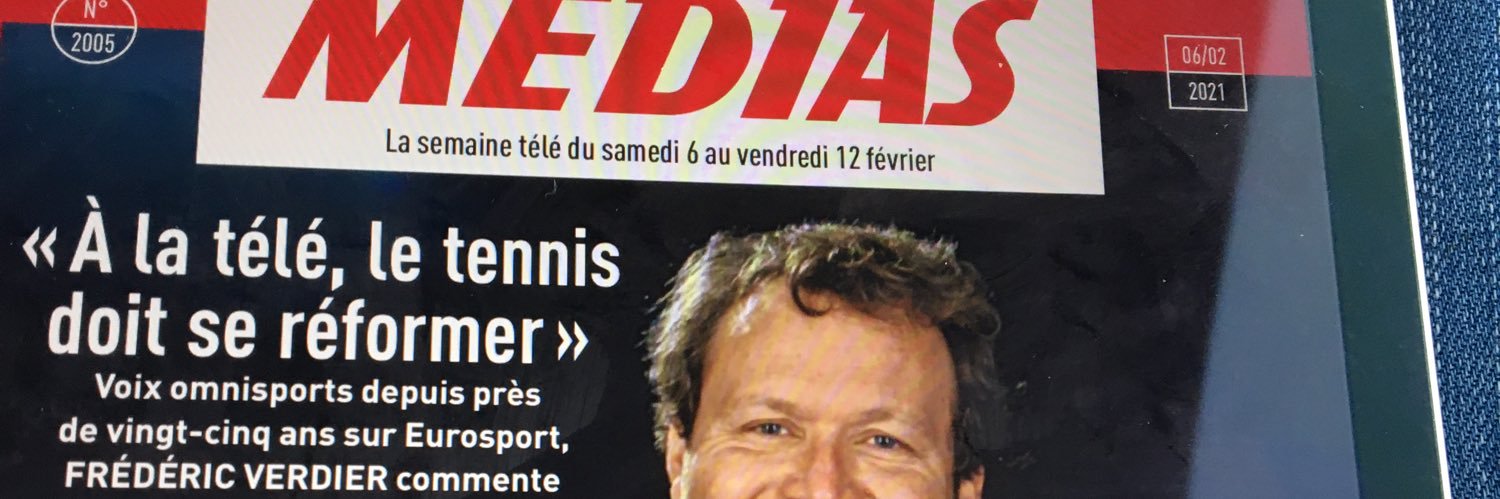 Frédéric Verdier 🎾⚽️🎭🎫🎸📖 banner