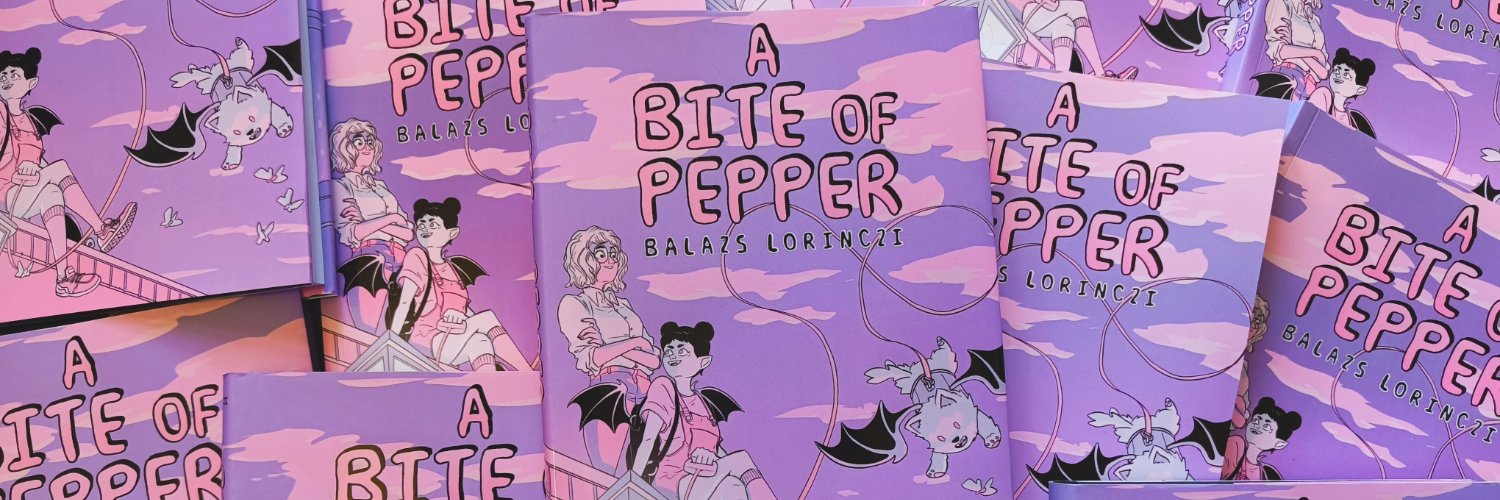 Balazs Lorinczi- A Bite of Pepper OUT NOW! banner