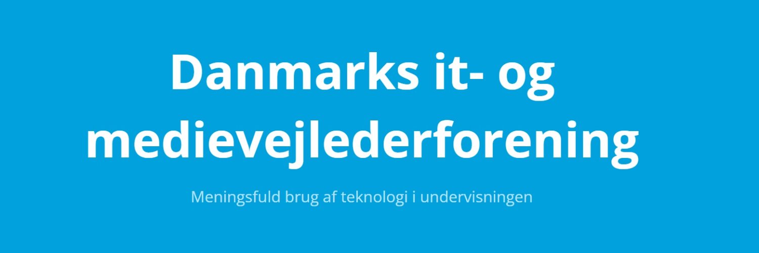 Danmarks it- og medievejlederforening banner