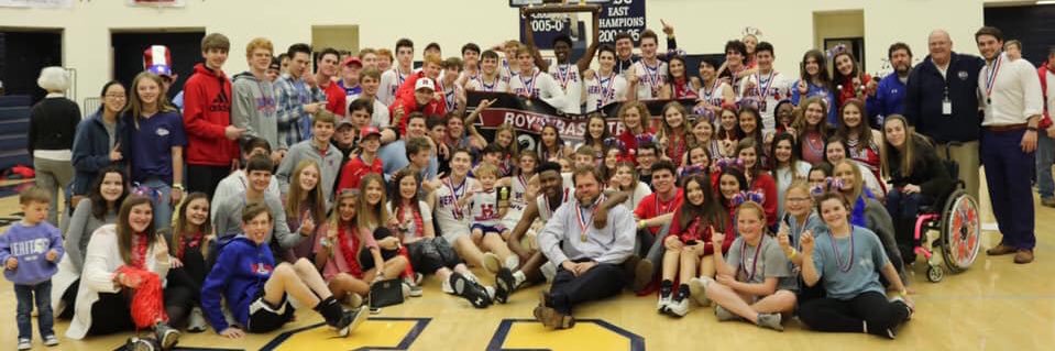 HA Basketball banner