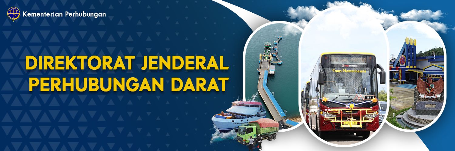 Direktorat Jenderal Perhubungan Darat banner