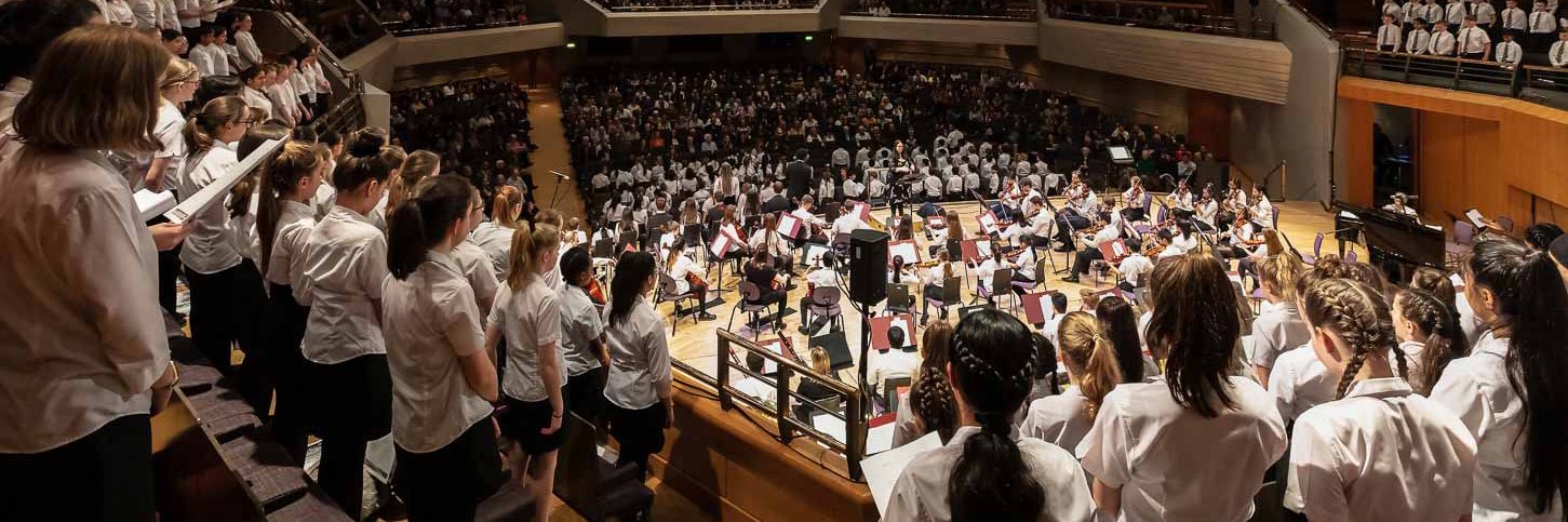 Music Department at Bolton School Girls’ Division banner