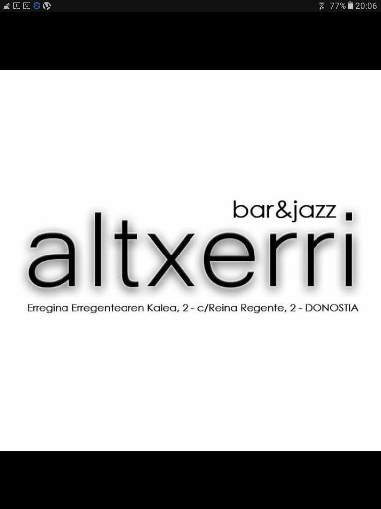 Altxerri Bar&jazz banner