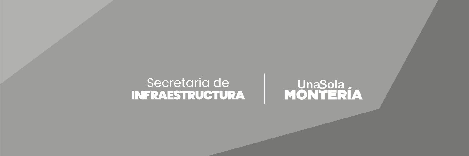 Secretaría de Infraestructura de Montería banner