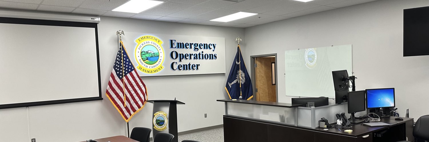 Pickens County EM banner