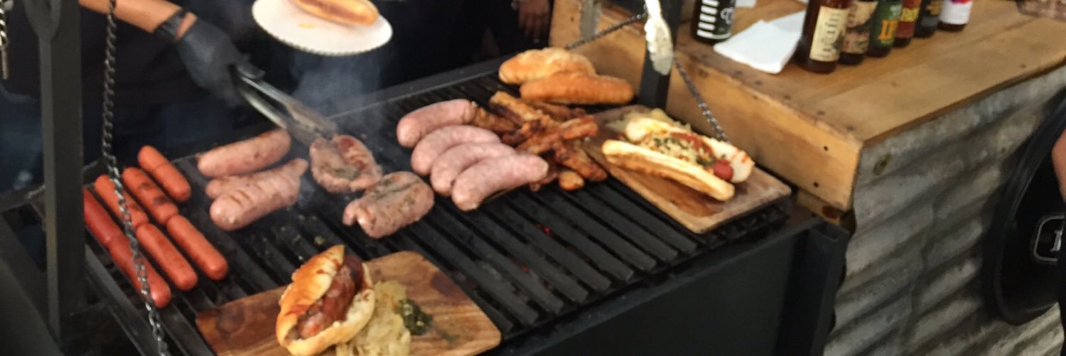 Black BBQ banner
