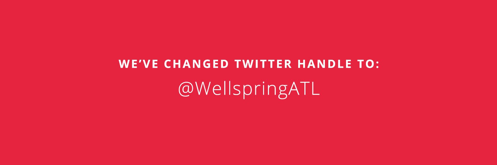 Wellspring Living banner