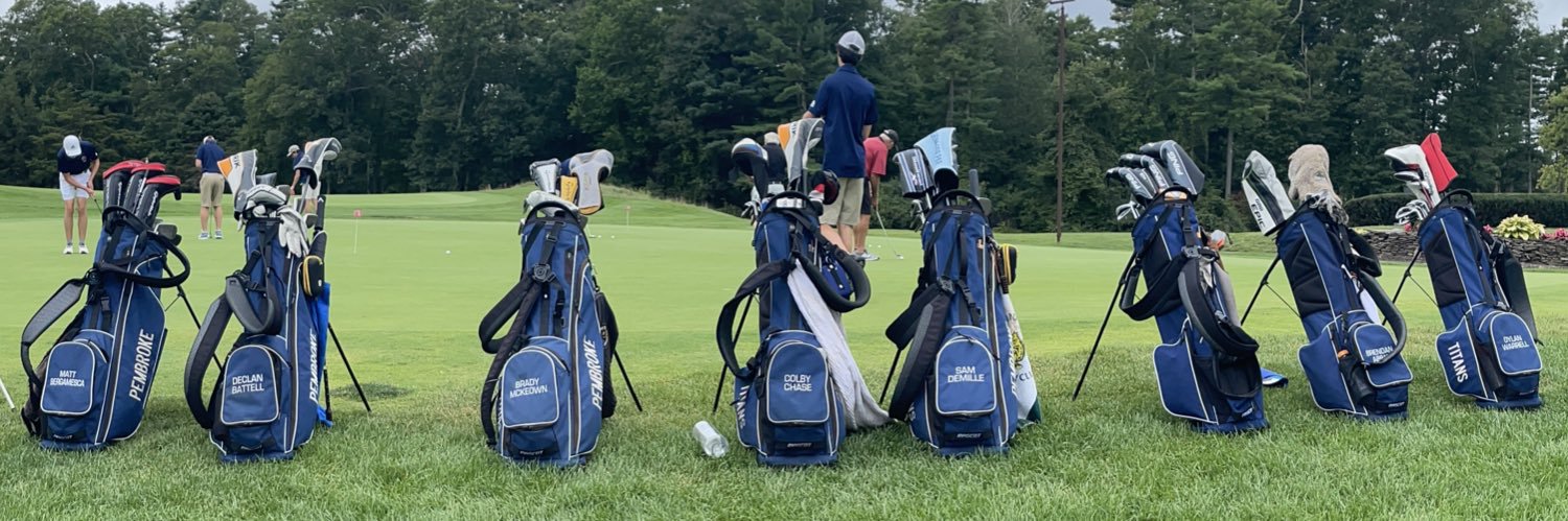 Pembroke Titans Golf banner