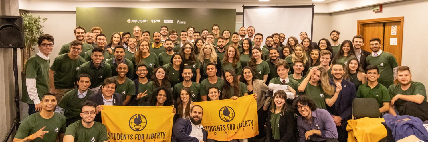 Students For Liberty Brasil 🔸 banner