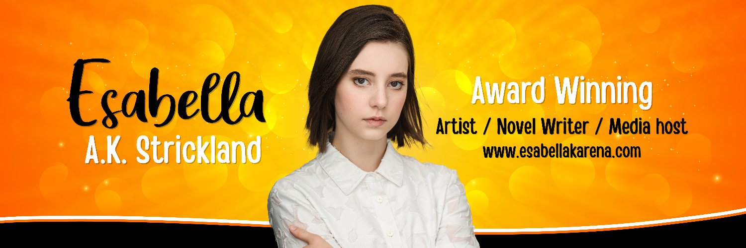 Esabella A.K. Strickland 📖 Author / Animator banner