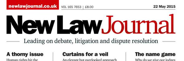 NewLawJournal Profile Banner
