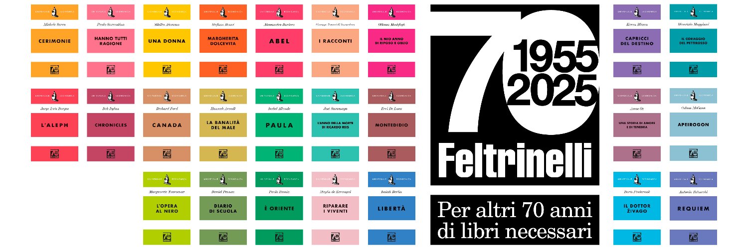 Feltrinelli Editore's banner
