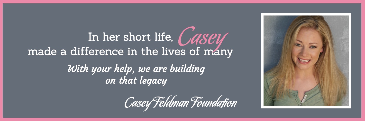 Casey Feldman Foundation banner