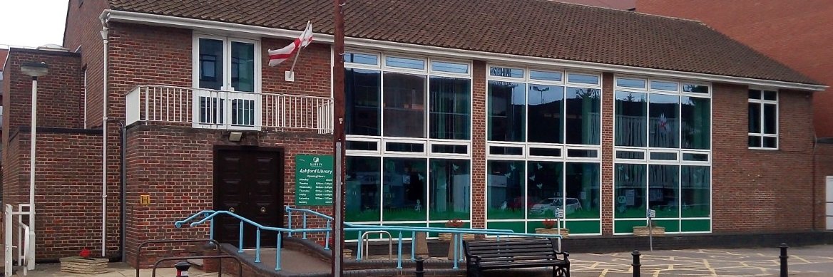 Ashford Library banner
