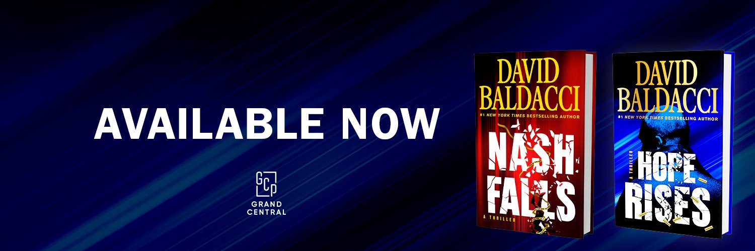 David Baldacci banner