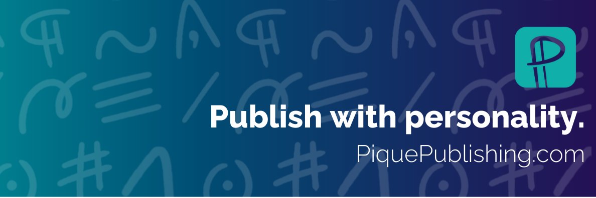 Pique Publishing banner