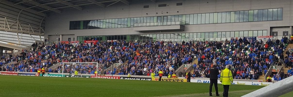Linfield Supporters Trust banner