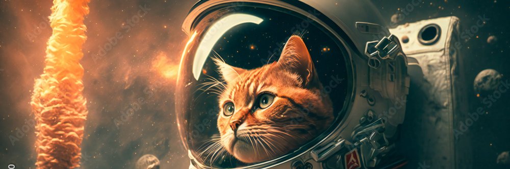 R L Space Cat ♌️ 🇺🇸 🇮🇱 banner