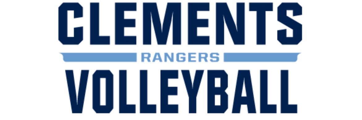 Clements Volleyball's banner