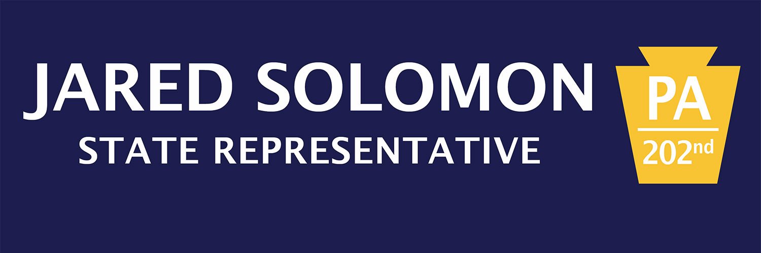 Rep. Jared Solomon banner