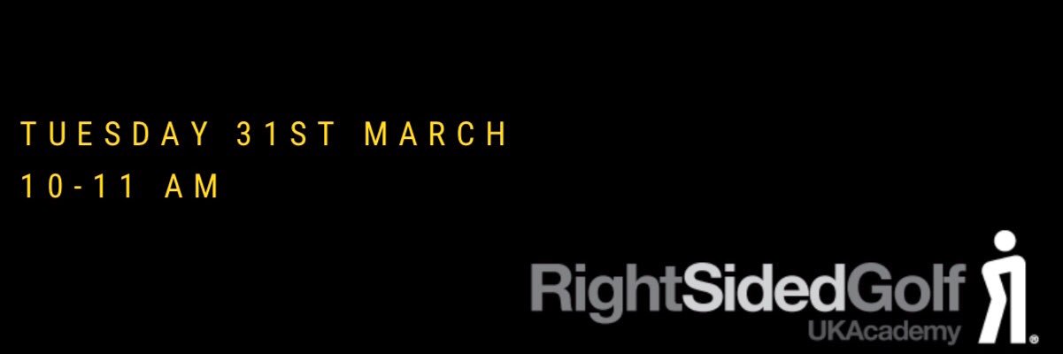 Right Sided Golf banner