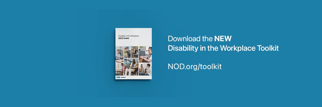 National Organization on Disability (NOD) banner