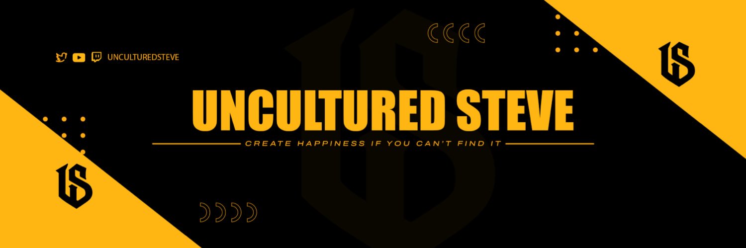 unculturedsteve's profile banner image