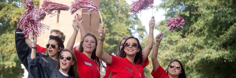 UA Homecoming banner