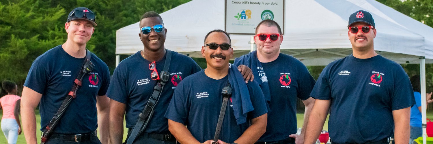Cedar Hill Fire Dept banner
