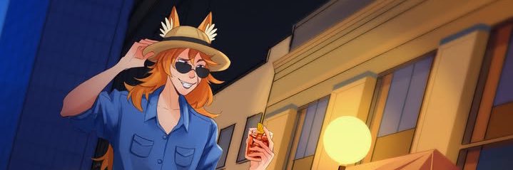 Mewa the fox banner