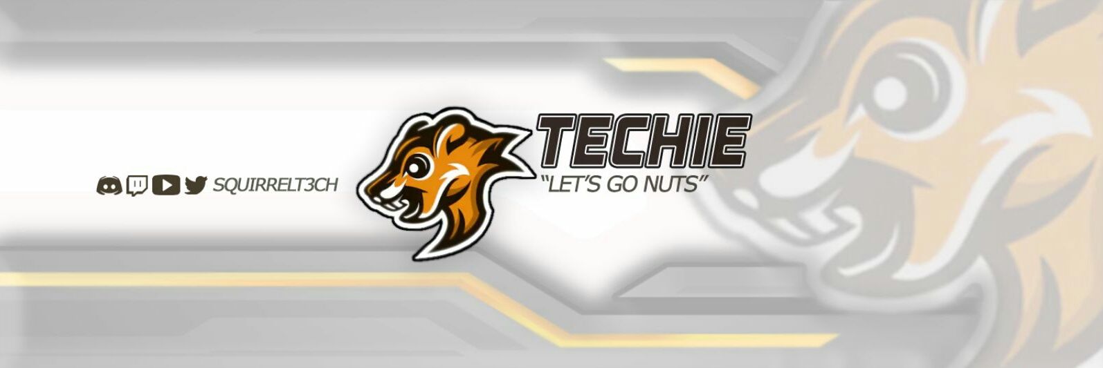 Techie The Squirrel banner