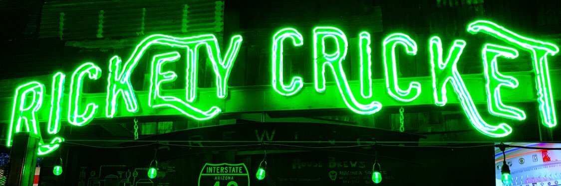 Rickety Cricket Brewing banner