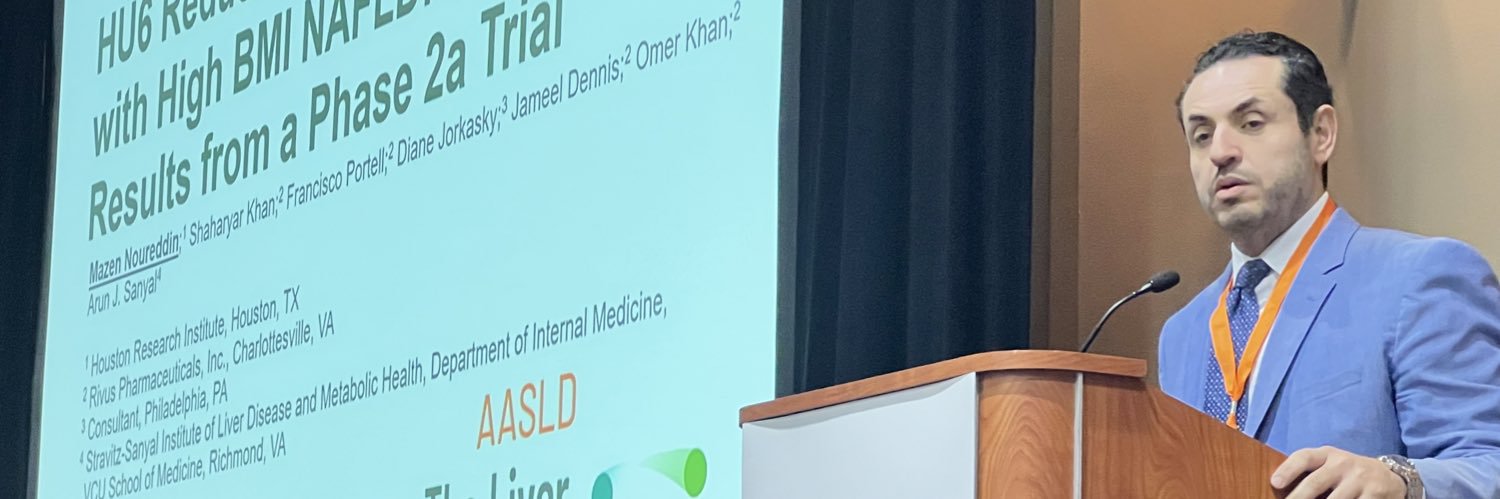Mazen Noureddin, MD, MHSc's banner